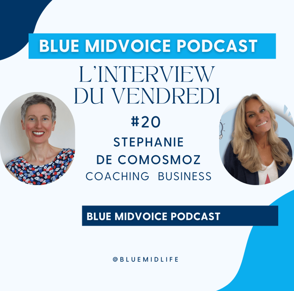 Blue MidVoice
Blue Midlife
Nancy
catherine BARLOY
Entreprenariat
Accompagnement emploi
bilan de compétences
podcast
Comosmoz