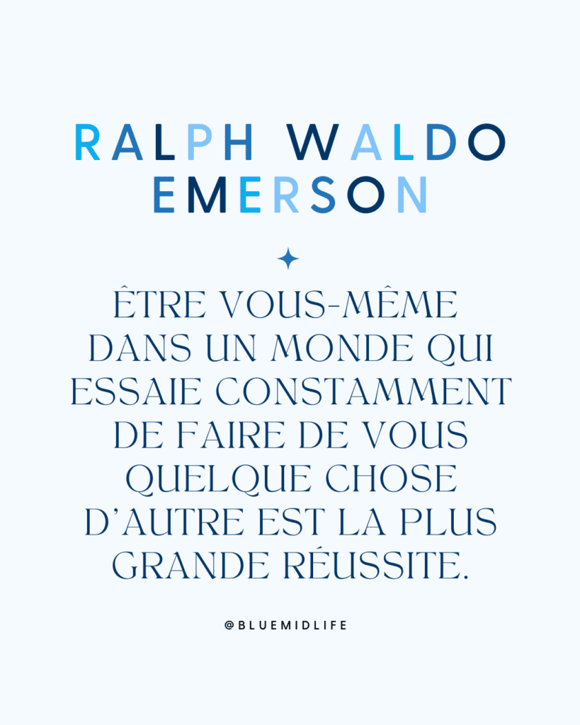 citation inspirante, être soi-même, transformation personnelle, été, épanouissement, coach de vie, bilan de compétences, développement personnel, pression sociale Blue Midlife
Catherine BARLOY
Coach en bilan de compétences
Coach professionnel
Nancy

