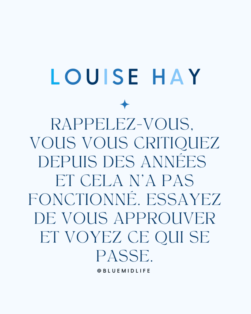 citation du jour, développement personnel, coaching professionnel, confiance en soi, petites victoires, changement de mindset, s'approuver, coaching de carrière, motivation professionnelle, inspiration, Louis Hay, bien-être mental.